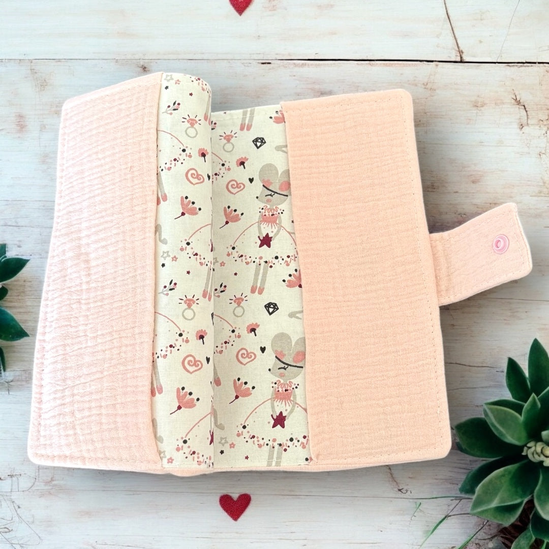 Protège carnet de santé-Les petites souris danseuses