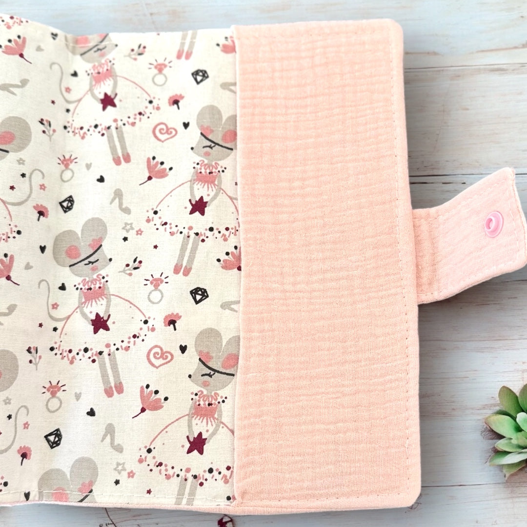 Protège carnet de santé-Les petites souris danseuses