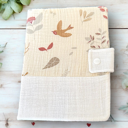 Protège carnet de santé bébé-Collection Nature Enchantée