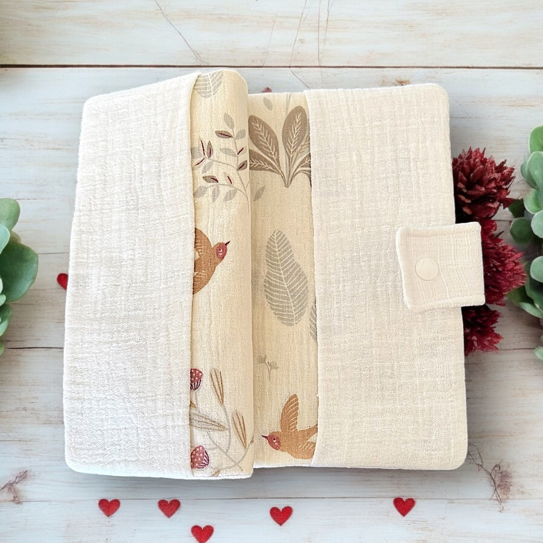 Protège carnet de santé bébé-Collection Nature Enchantée