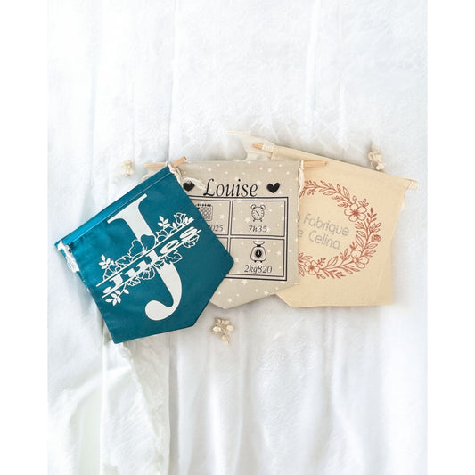 Bannière Cercle fleur - Citation ou prénom