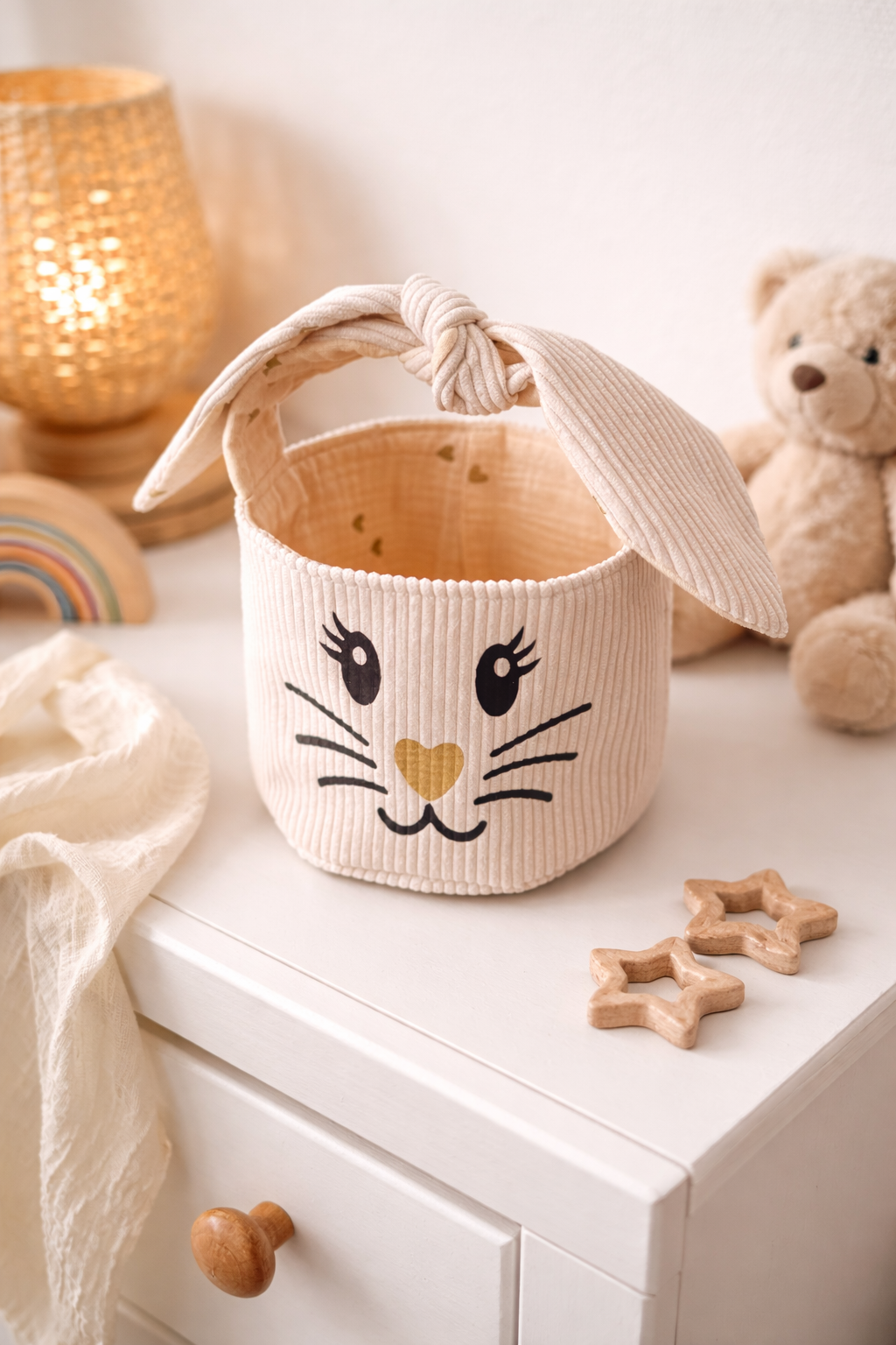 Panier Lapin - Douceur & déco bébé