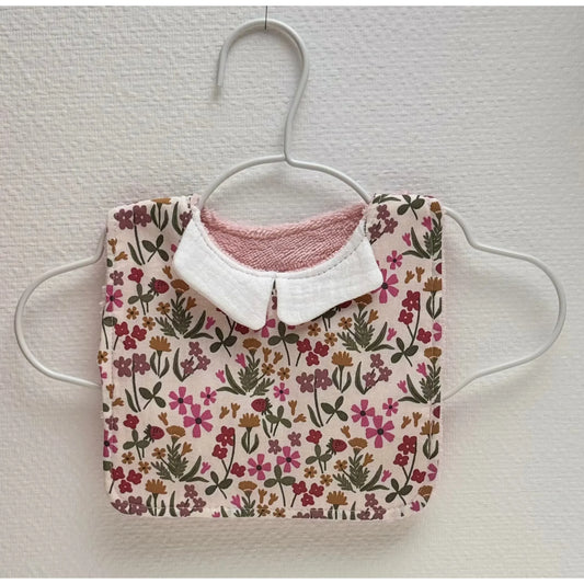 Bavoir à col pour bébé  personnalisable