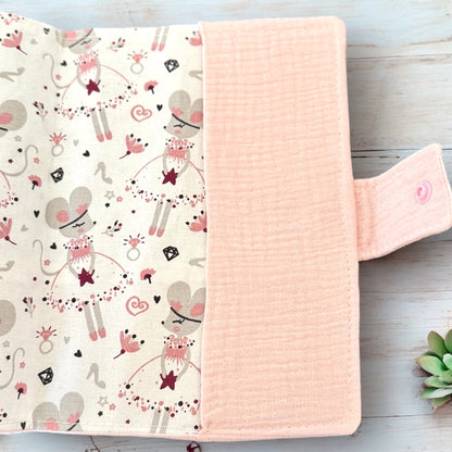 Protège carnet de santé-Les petites souris danseuses