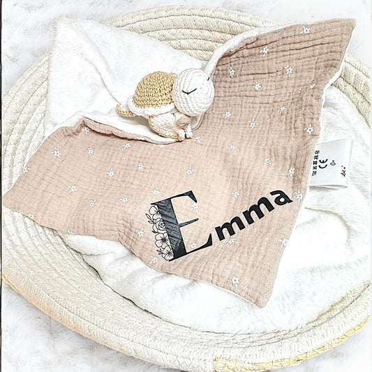 Doudou Lunéa, création artisanale douce pour bébé et personnalisable