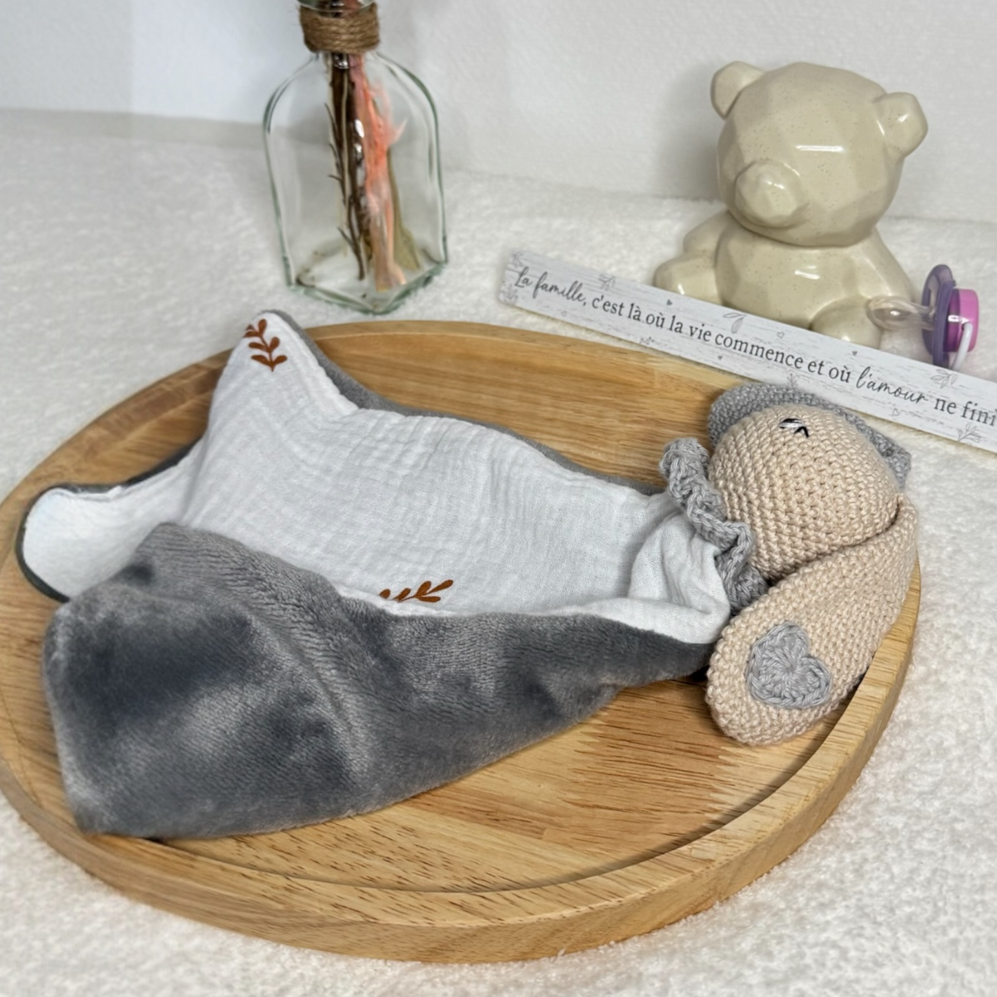 Doudou Lapin Noah
