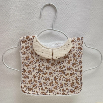 Bavoir à col pour bébé  personnalisable
